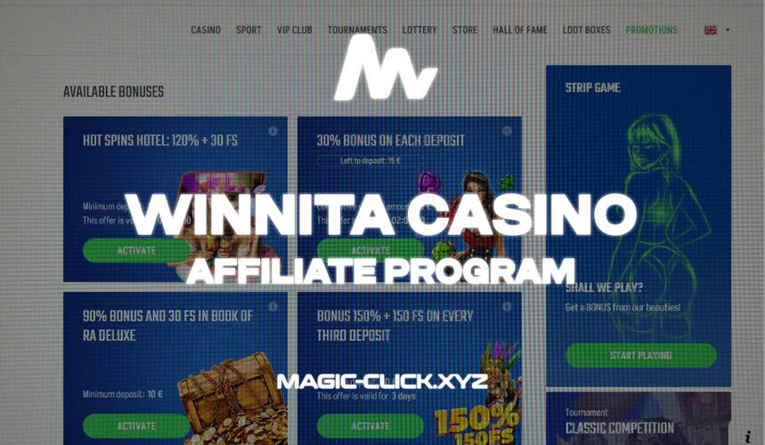 Scopri il Mondo di Winnita Casino e La Sua Magia